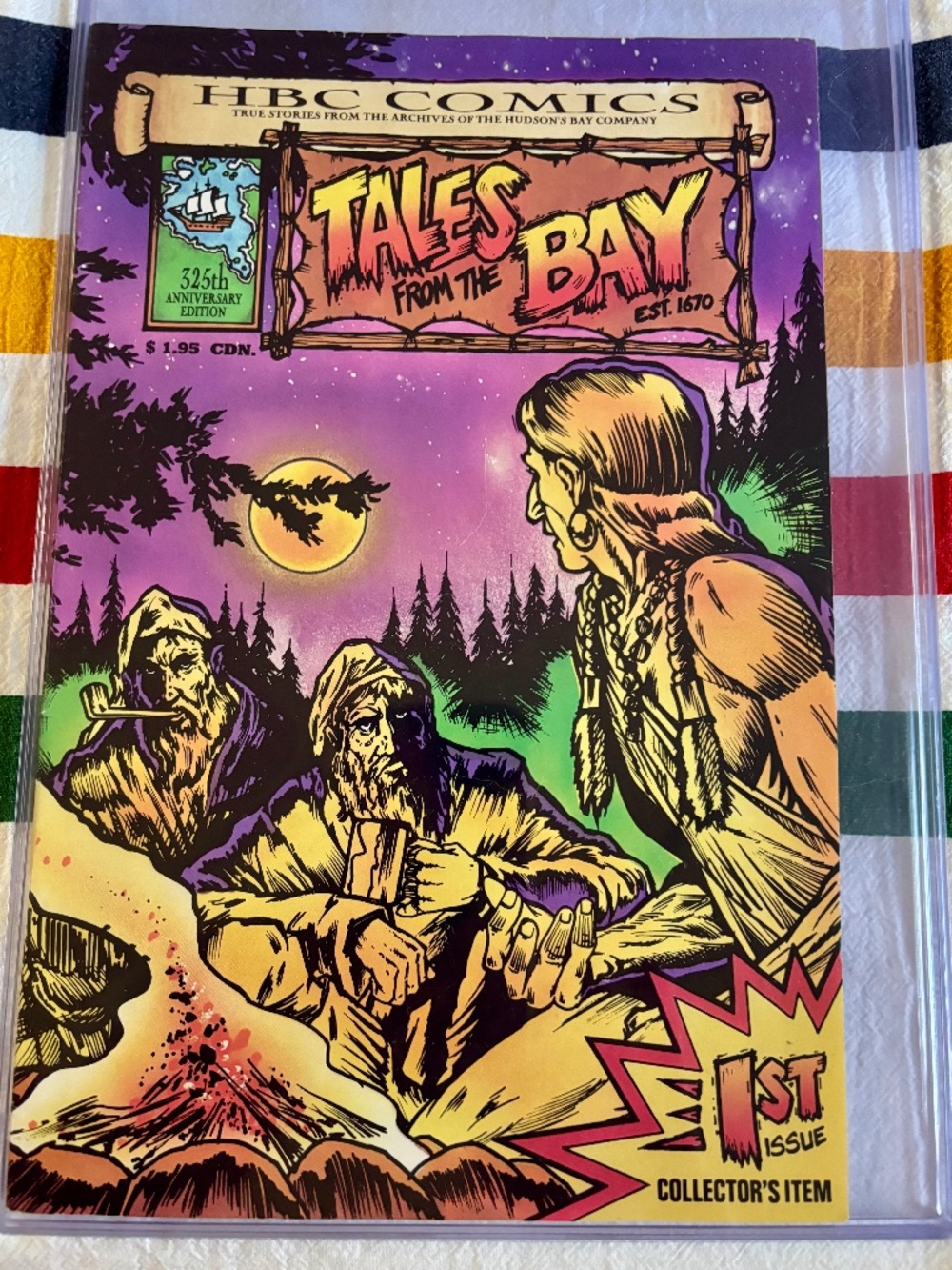 Rare 1995 HBC Comics Tales from The Bay #1 325th Anniversary Collector Ed
